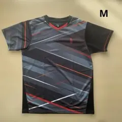 ゴーセン　バドミントン ゲームシャツ ユニM 黒　ユニフォーム