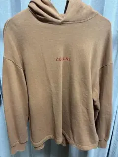 CULLNI ブラウン フード付きパーカー