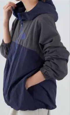 La Hutte/ラ ユット カラーフードパーカー　イエナ