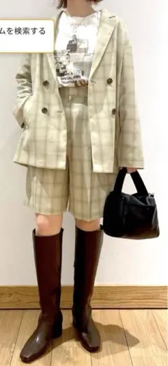 LOWRYS FARM ロングブーツ ブラウン　L