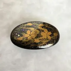 鼈甲　帯留　螺鈿　蒔絵　桜　在銘　し6　帯留め　本鼈甲　着物　簪　アンティーク