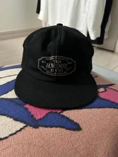 H.W.DOG & CO. ブラック トラッカーキャップ