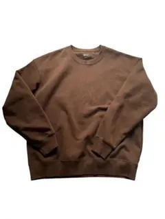 UNIQLO:C オーバーサイズスウェットシャツ　廃盤カラー　ブラウン　希少
