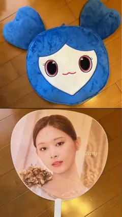 TWICE ツウィ うちわケース/うちわ セット