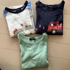 klädskåp 長袖カットソー 110cm 3枚セット