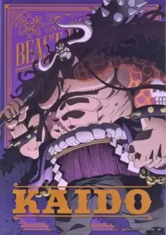 ワンピース　カイドウ　アートポスター