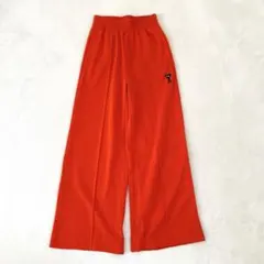 AMI Paris x PUMA ジャージワイドパンツ オレンジ S - メルカリ