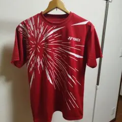 未使用に近い　YONEX　ドライTシャツ　Mサイズ 旭日旗 自衛艦旗