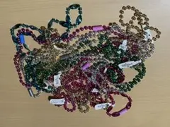 プラスチック製ビーズネックレスセット