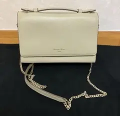 Samantha Thavasa Deluxe ショルダーバッグ グレー