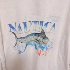 グラフィック ビッグサイズ Ｔシャツ XXL 白 綿 オーバーサイズ 魚 半袖のサムネイル