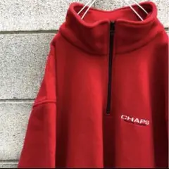 ラルフローレン(CHAPS)ハーフジップジャケット　サイズL