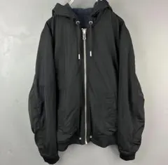 DIESEL Teflon リバーシブル パーカー フーディー ジップアップ