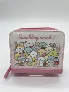新品未使用　すみっコぐらし　二つ折り財布 ピンク