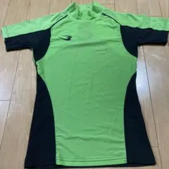【中古】BODYMAKER JAPANトレーニングトップス 半袖 グリーンL