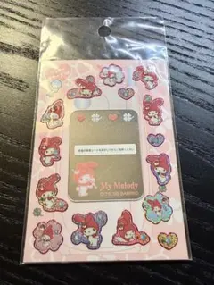サンリオ マイメロ シール デコレーションシール 鏡 平成レトロ ぷくぷくシール
