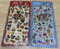 プチドロップステッカー　ミッキーマウス・ミッキーフレンズ