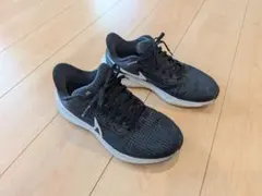 24.0 Nike ペガサス39 ランニングシューズ ブラック