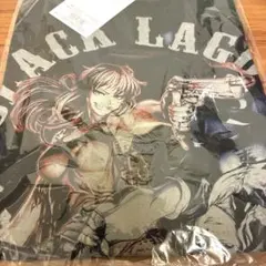 う*棒様 ブラックラグーン展 レヴィ＆エダ メンズXLシャツ BLACK LAG