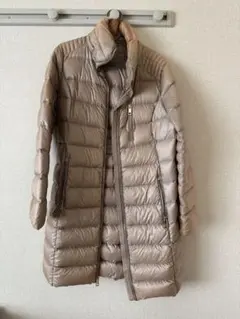 MICHAEL KORS ベージュ ロングダウンジャケット
