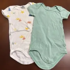 Petit Bateau ベビー肌着 2点セット 12m
