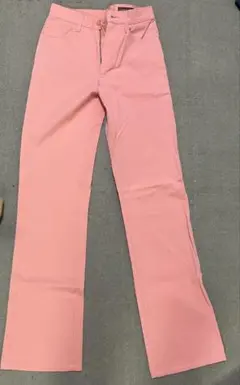 BOBSON LADY'S ピンク フレアパンツのサムネイル