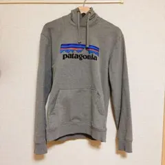 ケ*ン様 patagonia グレー フード付きパーカー　Sサイズ