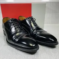 【美品】 REGALリーガル 315R ストレートチップ 黒 25㎝ 純正箱付き