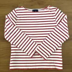 Le minor（ルミノア）バスクシャツ　ボーダー　赤　白