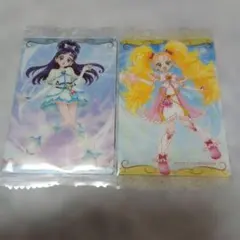 プリキュア　カード　ウエハース　キュアホワイト　キュアルミナス　2枚セット