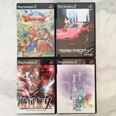 【PS2】ゲームソフト 4本セット