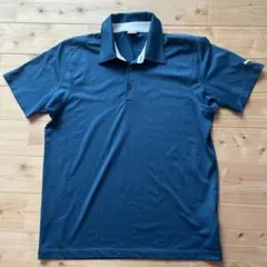 PUMA ダークブルー ポロシャツ