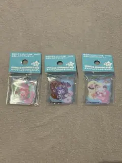 明治　サンリオ　アクリルキーホルダー　はなまるおばけ　マイメロディ　クロミ