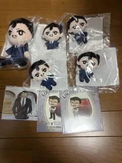 名探偵コナン セガラッキーくじ ぬいぐるみ アクリルパネル　パズル 毛利小五郎