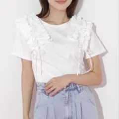 ジルバイジルスチュアート ボリュームフリルＴシャツのサムネイル