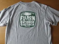 ★当時物フィルソンFILSON推定'90s【usa製】バックプリントTシャツXLのサムネイル
