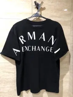 ARMANI EXCHANGE ロゴプリント 半袖Tシャツ ブラックのサムネイル