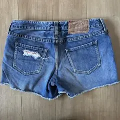 tommy girl デニム　ショートパンツ サイズＬのサムネイル