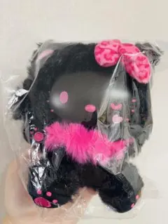 グル〜ミ〜 ぬいぐるみ ブラック ピンク - メルカリ