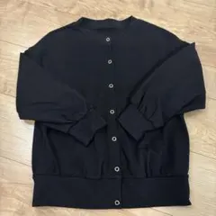 GU ブラック カーディガン　120cm