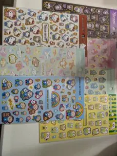 キサンリオ箔押しシール 7点セット