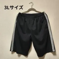 黒のショートパンツ 両サイド、後ろにポケット付き　3Lサイズ