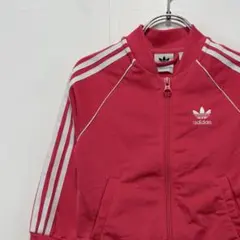 adidas アディダス ジャージ トラックジャケット 刺繍ロゴ 古着