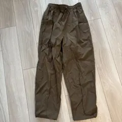 ファミマ　ジョガーパンツ　ブラウンM