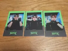 straykids スキズ MANIAC　チャンビン　チェキ　3枚セット
