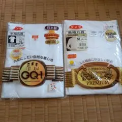 GUNZE 半袖・長袖丸首 Tシャツ セット M