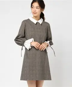 【美品】♡スナイデル♡ホワイトカラーワンピース♡
