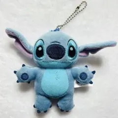 スティッチ　ぬいぐるみバッジ　ディズニーリゾート　ぬいば