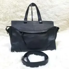 【美品・イタリア製】FURLA トートバッグ メラヴィリア 2way レザー