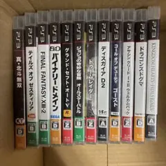 PS3 ゲームソフトセット 12本